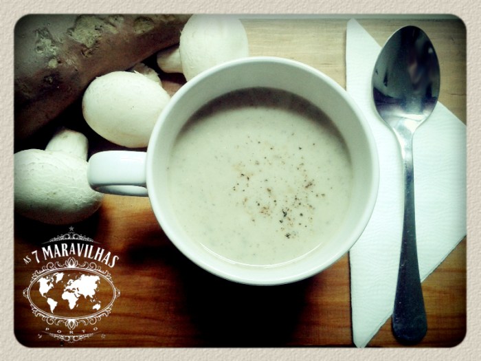 sweet potato mushroom soup