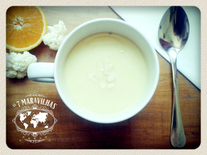 cauliflower orange soup