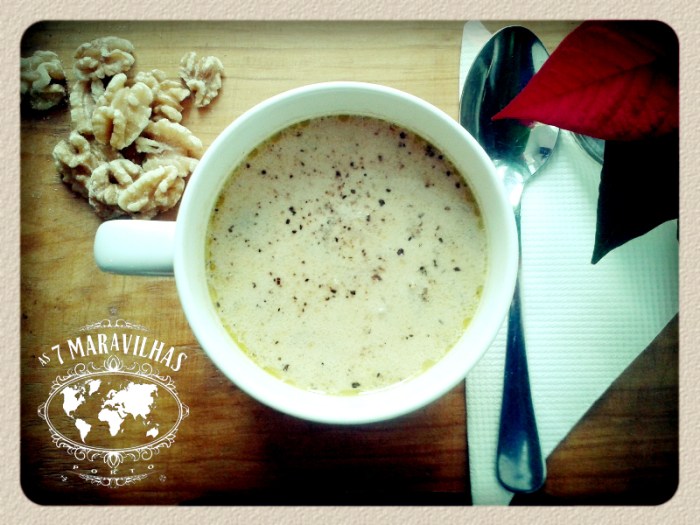 mushroom walnut soup