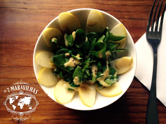 watercress apple salad