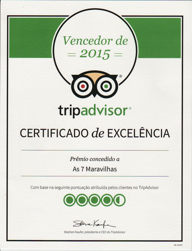 tripadvisor excelencia 2015
